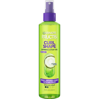 Garnier Fructis Style Curl Shape Defining Spray Gel with Coconut Water For Curly Hair - 8.5 Fl. Oz. - Image 1