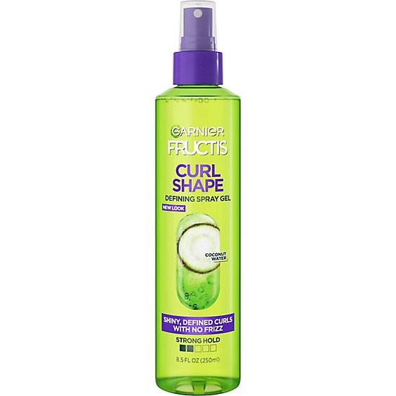 Garnier Fructis Curl Shape Defining Spray Gel with Coconut Water For Curly  Hair  Fl. Oz. - Carrs