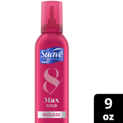 Suave Max Hold Volumizing Hair Mousse - 9 Oz - Image 1