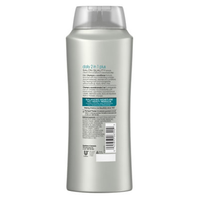 Suave Professionals 2 In 1 Shampoo and Conditioner Plus - 28 Fl. Oz. - Image 3