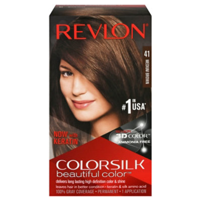 Revlon Colorsilk 41 Medium Brown Hair Color - Each - Image 3