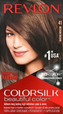 Revlon Colorsilk 41 Medium Brown Hair Color - Each - Image 2