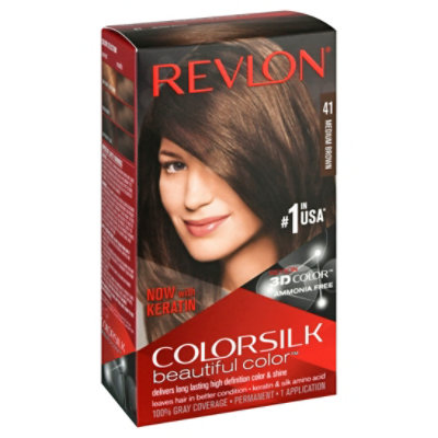 Revlon Colorsilk 41 Medium Brown Hair Color - Each - Image 1