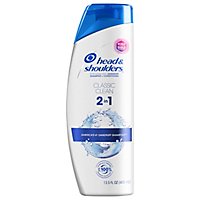 Head & Shoulders Classic Clean Anti Dandruff 2 in 1 Shampoo + Conditioner - 13.5 Fl. Oz. - Image 3