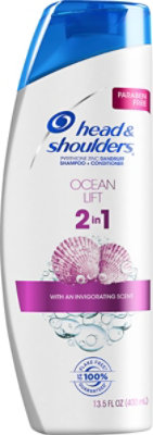 Head & Shoulders Shampoo + Conditioner 2In1 Ocean Lift - 13.5 Fl. Oz. - Image 2