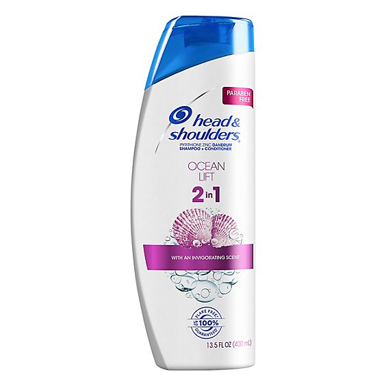 Head & Shoulders Shampoo + Conditioner 2In1 Ocean Lift - 13.5 Fl. Oz.