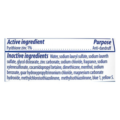 Head & Shoulders Shampoo + Conditioner 2In1 Ocean Lift - 13.5 Fl. Oz. - Image 4