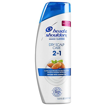 Head & Shoulders Dry Scalp Care Anti Dandruff 2 in 1 Shampoo + Conditioner - 13.5 Fl. Oz. - Image 3