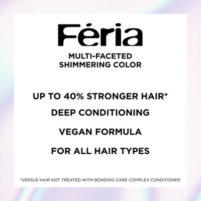 L'Oreal Paris Feria Shimmering Permanent Hair Color 205 Bleach Blonde Kit - Each - Image 2