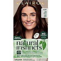 CLAIROL Natural Instincts Hair Color Non-Permanent Dark Warm Brown 28B - Each - Image 1