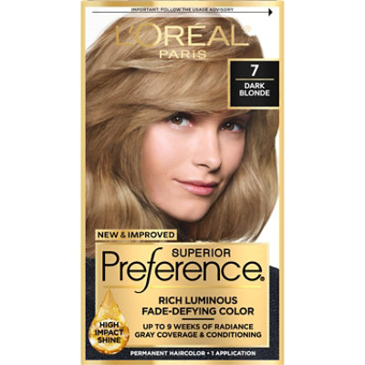 LOreal Hair Color Preference Dark Blonde 7 - Each - Image 2