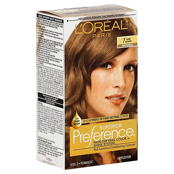 LOreal Hair Color Preference Dark Blonde 7 - Each - Safeway