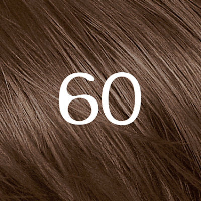 L'Oreal Paris Feria Shimmering Permanent Hair Color 60 Crystal Brown (Light Brown) Kit - Each - Image 3