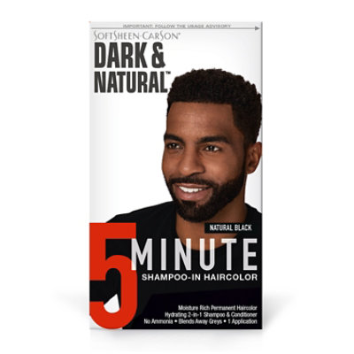 Dark & Natural Hair Color 31 Mens Natural Black - Each