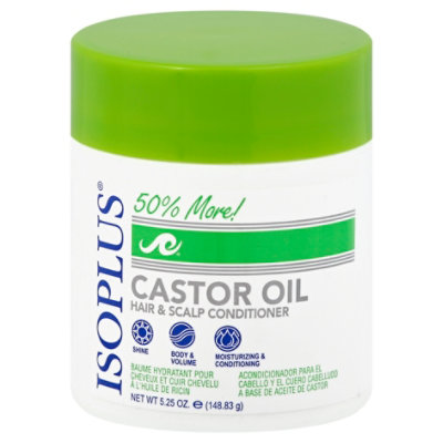 Isoplus Castor Oil Hair & Scalp Conditioner - 5.25 Oz