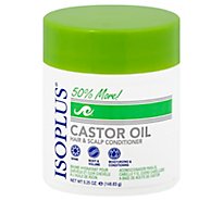Isoplus Castor Oil Hair & Scalp Conditioner - 5.25 Oz