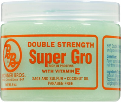 Bronner Bros. Super Gro Double Strength Hair Treatment - 6 Fl. Oz. - Image 2