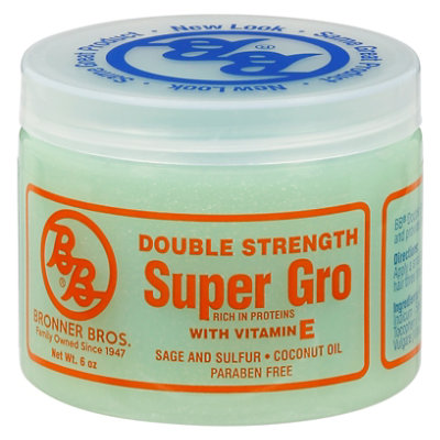 Bronner Bros. Super Gro Double Strength - 6 Fl. Oz.