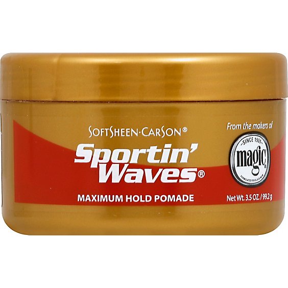 Soft Sheen Hair Care Sportin Waves Gold Pomade - 3.5 Fl. Oz.