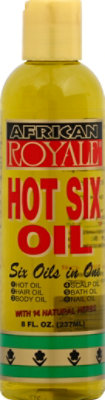 African Royale Hair Care Hot Oil Treatment - 8 Fl. Oz. - Image 1