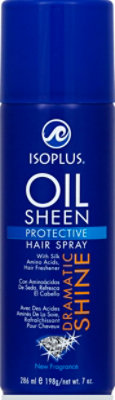 Isoplus Oil Sheen Hair Spray - 7 Oz - Image 2