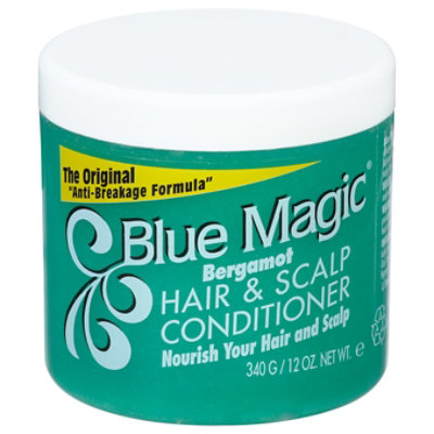 Blue Magic Hair Care Bergamot Green - 12 Fl. Oz. - Image 3