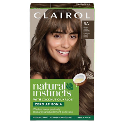 CLAIROL Natural Instincts Hair Color Non-Permanent Light Cool Brown 14 - Each - Image 2