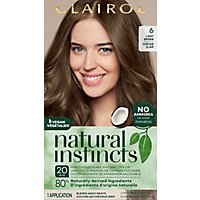 Clairol Natural Instincts Hair Color Light Brown 6 - Each - Image 3