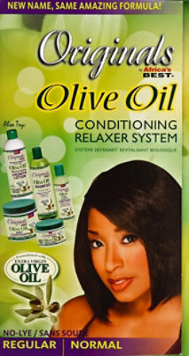 Africas Best Hair Care Organics Regular No Lye Relaxer Kit - Each - Image 2