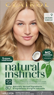 Clairol Natural Instincts Hair Color Non-Permanent Sahara Light Blonde 2 -  Each - Jewel-Osco
