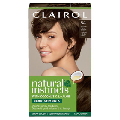 CLAIROL Natural Instincts Hair Color Non-Permanent Medium Clove Cool Brown 24 - Each