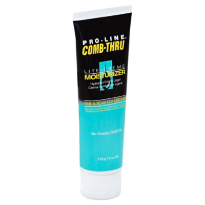 Pro Line Moisturizer Lite Creme Comb-Thru - 4 Oz - Image 1