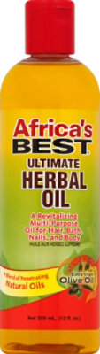 Africas Best Hair Care Ultra Herbal Oil - 12 Fl. Oz.