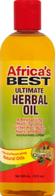 Africas Best Hair Care Ultra Herbal Oil - 12 Fl. Oz. - Image 2