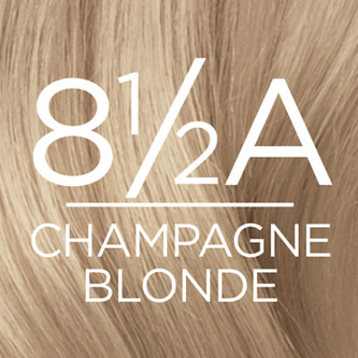 L'Oreal Paris Excellence Creme Permanent Triple Care Hair Color 8.5A Champagne Blonde Kit - Each - Image 5