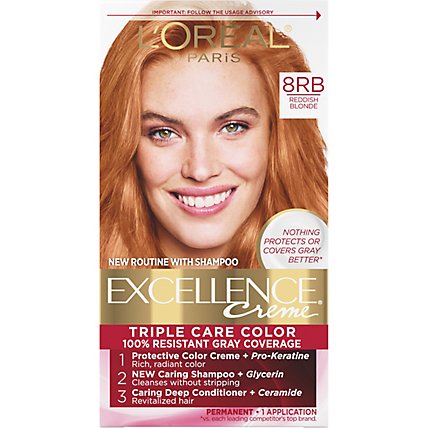 LOreal Excellence Creme Reddish 8rb - Each - Image 2