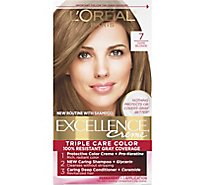 LOreal Excellence Hair Color Creme Triple Protection Dark Blonde 7 - Each