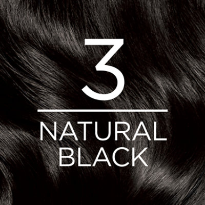 L'Oreal Paris Excellence Creme Permanent Triple Care Hair Color 3 Natural Black Kit - Each - Image 5