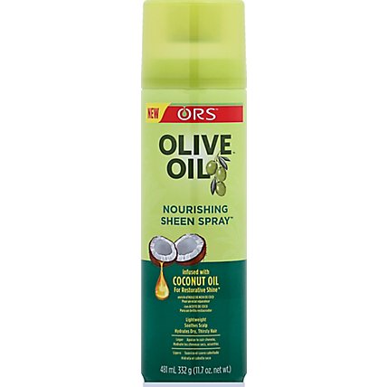 ORS Olive Oil Nourishing Sheen Spray - 11.7 Oz - Image 1