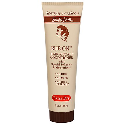Soft Sheen Carson Sta-Sof-Fro Rub On Hair & Scalp Conditioner - 5 Oz - Image 3