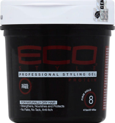 Eco Style Black Gel - 16 Oz - Image 1