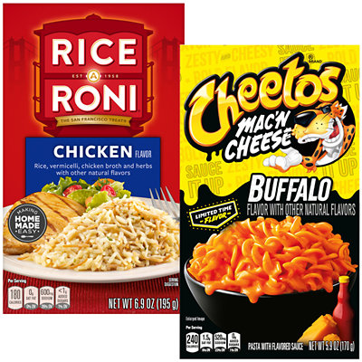 Rice, Pasta, or Mac-A-Roni or Cheetos Mac N Cheese Acme Coupon