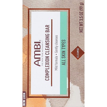 Ambi Skincare Cleansing Bar Complexion Light Fresh Scent - 3.5 Oz - Image 3