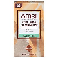 Ambi Skincare Cleansing Bar Complexion Light Fresh Scent - 3.5 Oz - Image 1