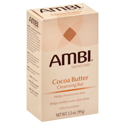 Ambi Skincare Cleansing Bar Cocoa Butter - 3.5 Oz - Image 1