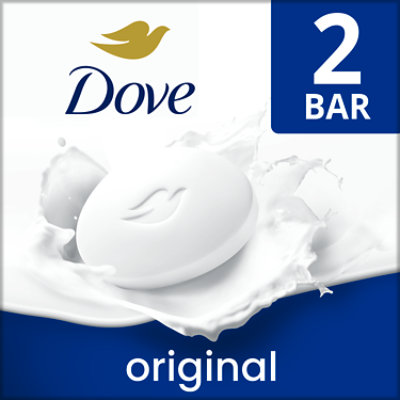 Dove Original Gentle Skin Cleanser Beauty Bar - 2-3.75 Oz - Image 2