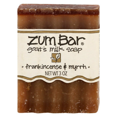 Zum Bar Soap Goats Milk Frankincense & Myrrh - 3 Oz - Image 3