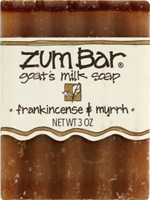 Zum Bar Soap Goats Milk Frankincense & Myrrh - 3 Oz - Image 2