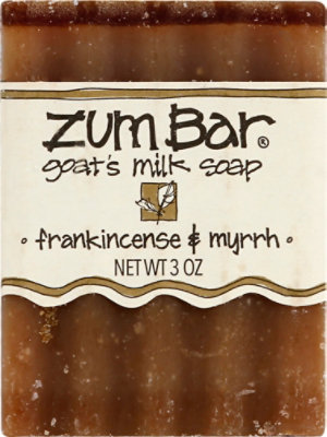 Zum Bar Soap Goats Milk Frankincense & Myrrh - 3 Oz - Image 2