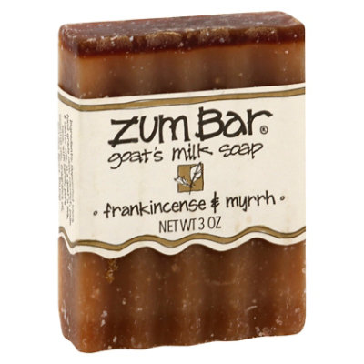 Zum Bar Soap Goats Milk Frankincense & Myrrh - 3 Oz - Image 1